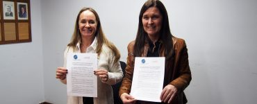 Leticia Martínez, presidente del CAMZA consolidó un convenio con el Colegio de Abogados de Mendoza